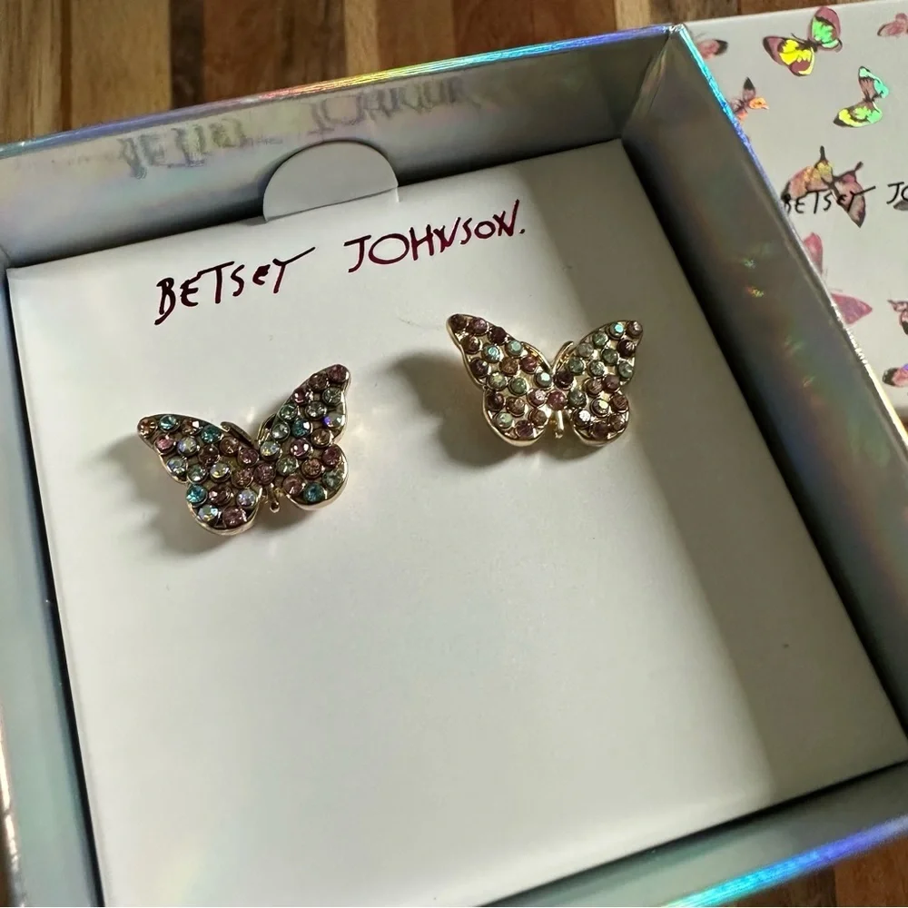 Betsey Johnson whimsical butterfly